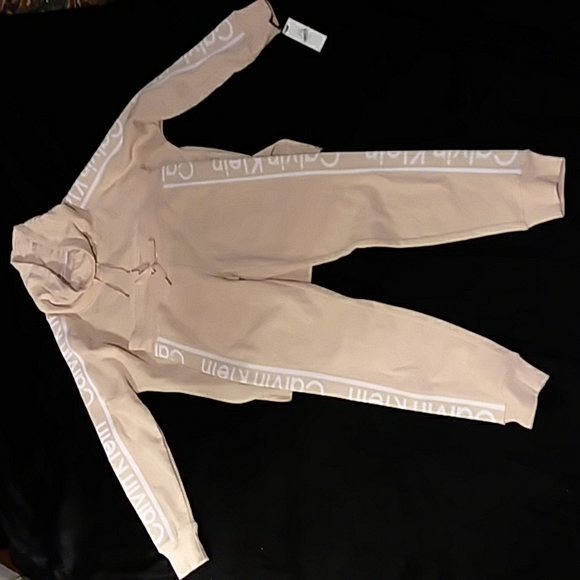 CALVIN KLEIN Performance track suit salmon - Picture 1 of 6